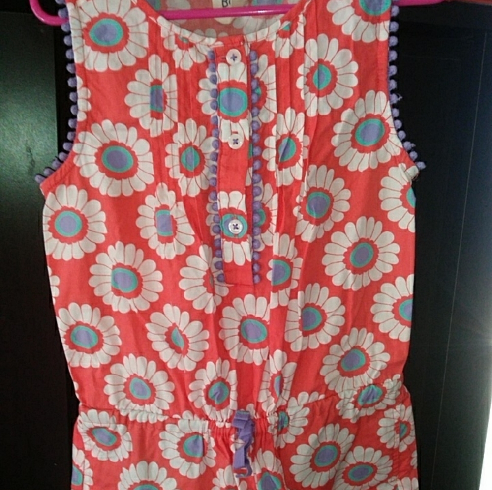 Mini Boden Floral Romper